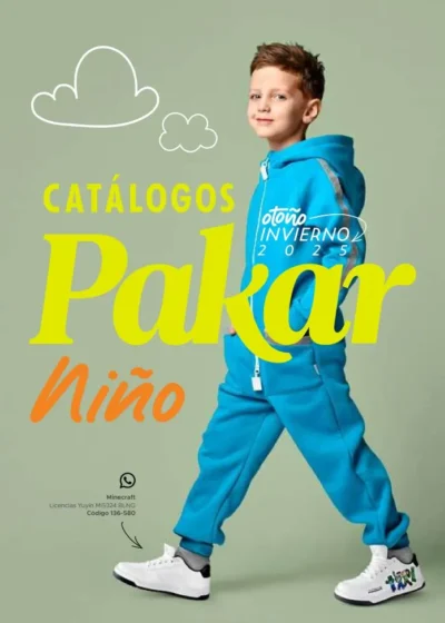 Pakar catálogo Calzado Niño Otoño Invierno