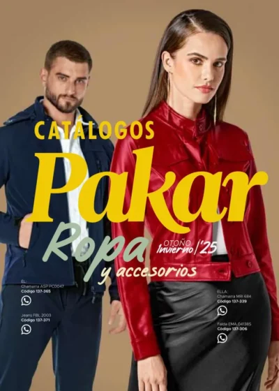 Pakar catálogo Ropa Otoño Invierno