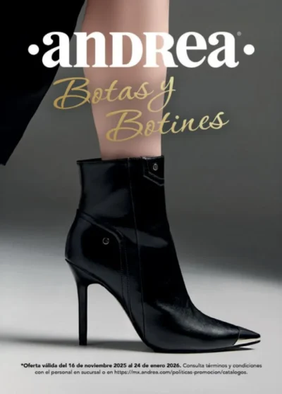 Catálogo Andrea Botas y Botines 2026