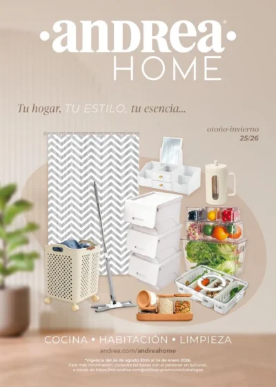 Catálogo Andrea Tu Hogar Otoño Invierno 2025