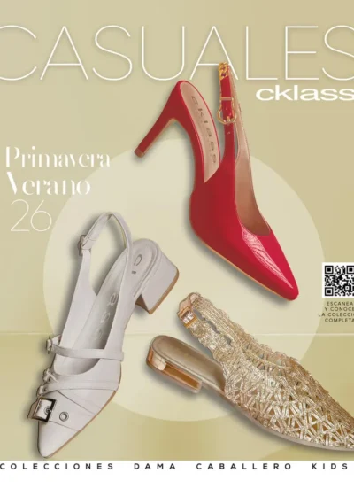 Zapatos Casuales Cklass Primavera-Verano 2026
