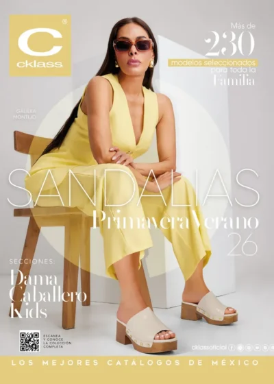 Catálogo Sandalias Cklass Primavera-Verano 2026