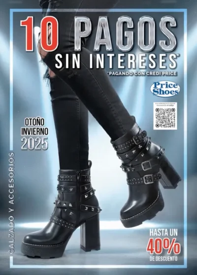 Catálogo Price Shoes 10 Pagos Sin Intereses OI 2025