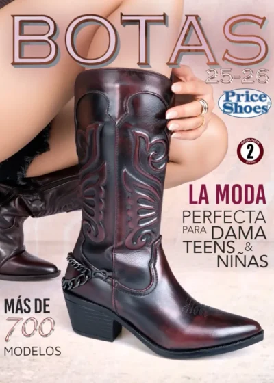 Catálogo de Botas Price Shoes OI 2025