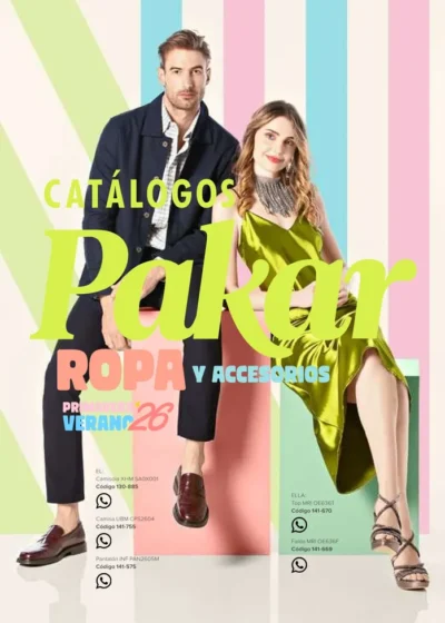 Pakar Ropa catálogo Primavera Verano 2026