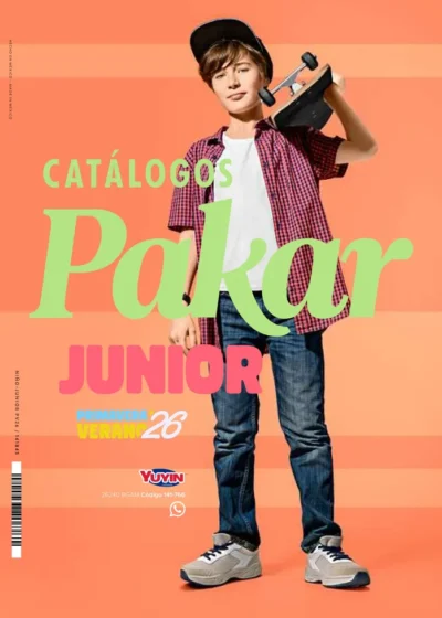 Pakar Junior catálogo Primavera Verano 2026