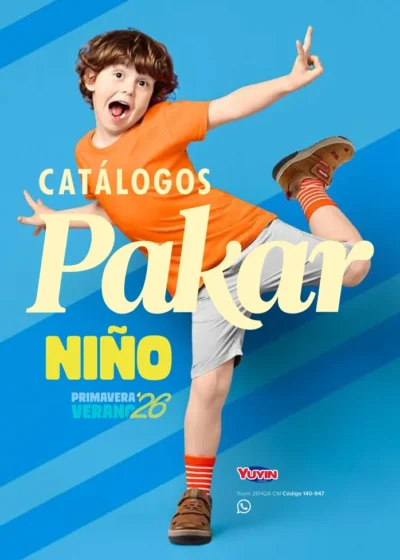 Pakar Calzado Niño Primavera Verano 2026