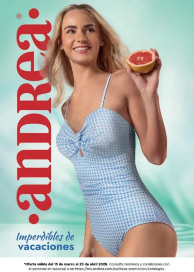Catalogo Andrea Imperdibles de Vacaciones trajes
