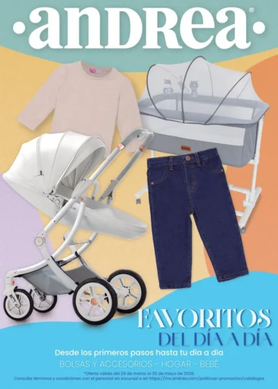Catalogo Andrea Hogar Bebé Favoritos 2026