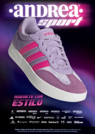 Catalogo Andrea Sport Adidas tenis 2026