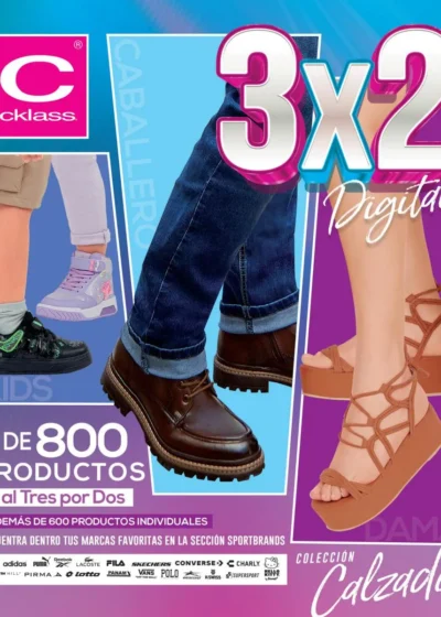 Catalogo Cklass Colección Calzado 3x2 2026