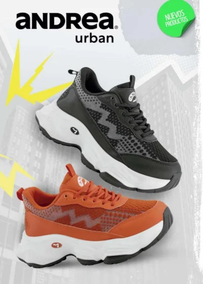 Catalogo Andrea urban nuevos productos tenis