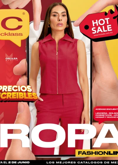 Catalogo Cklass Ropa Fashionline 2026 México
