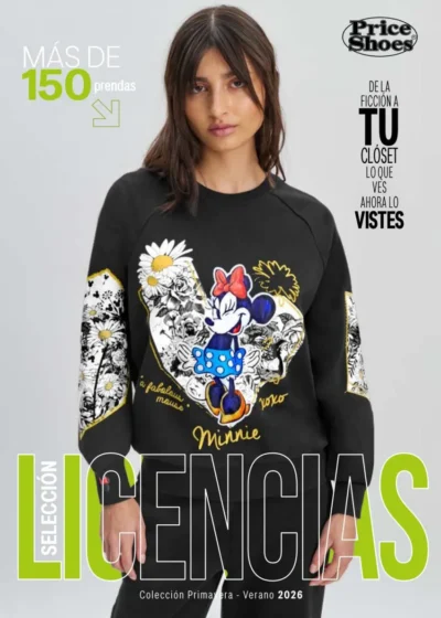 Catalogo Price Shoes Selección Licencias Minnie